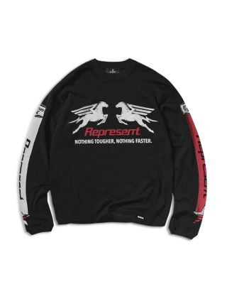 Mesh Pegasus Long Sleeve T Shirt