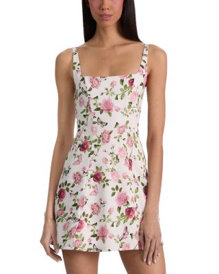 Julia Scoop Neck Mini Dress