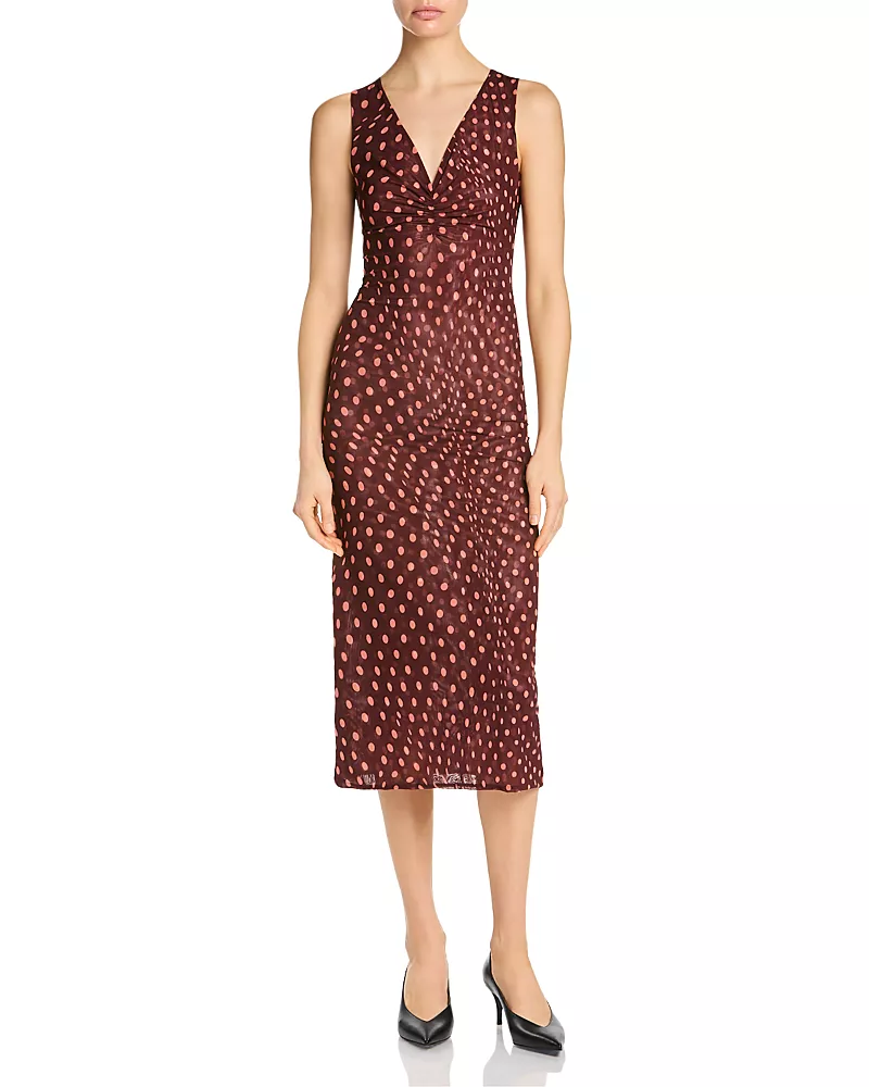 Stella McCartney Polka Dot Mesh Top