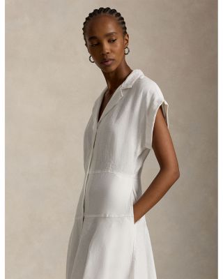 White Linen Dresses - Bloomingdale's