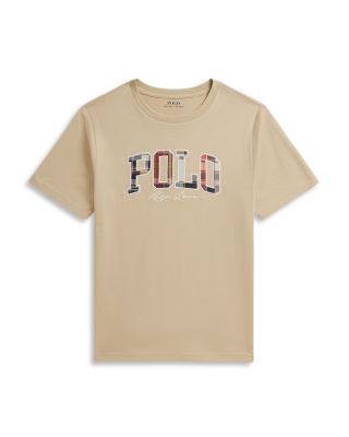 Boys' Madras Logo Cotton Jersey Tee - Little Kid