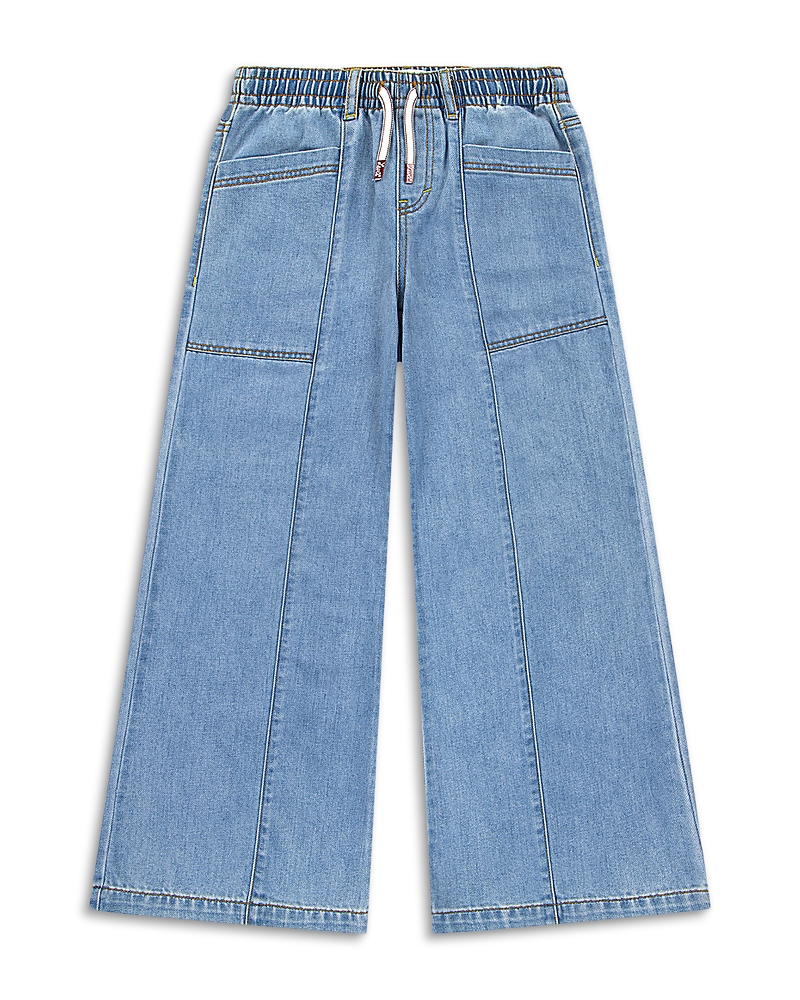 Levi's Girls' Pull On 94 Wide Leg Baggy Jeans - Big Kid