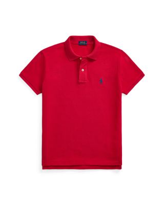 Classic-Fit Mesh Polo Shirt
