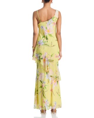 Asymmetric Chiffon Dress - Exclusive