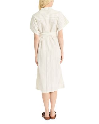 Dolman Sleeve Midi Shirtdress