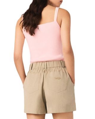 Liyo High Straight Neck Top