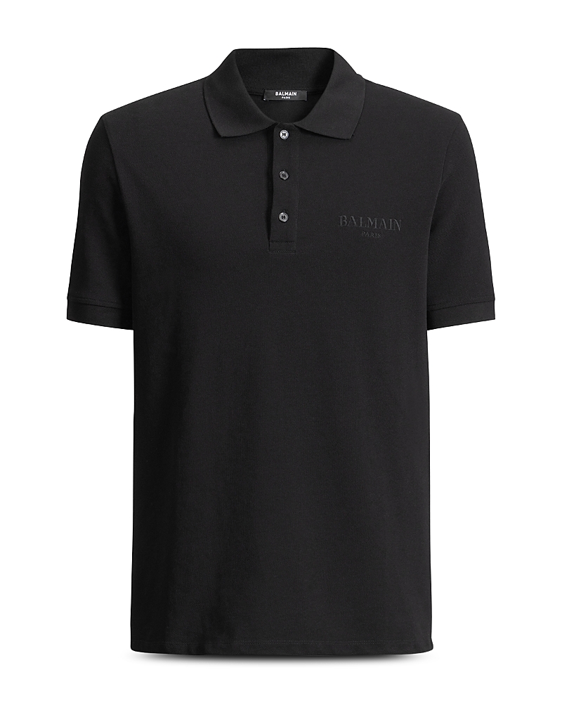 Balmain Slim Fit Vintage Logo Polo Shirt
