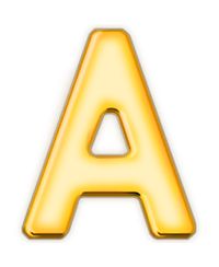 Girls' 14K Gold Modern Initial Necklace - Little Kid, Big Kid