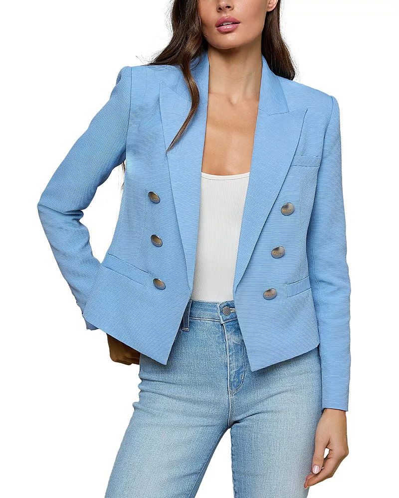 L'Agence Brooke Double Breasted Blazer
