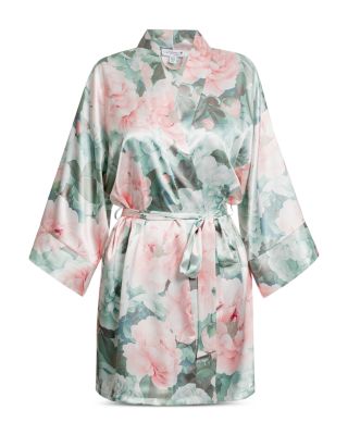 Satin Wrap Robe