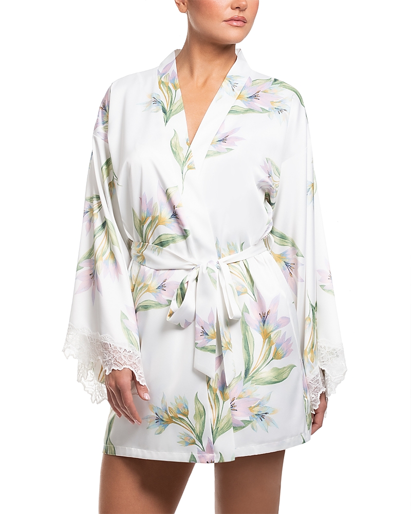 In Bloom by Jonquil Lace Cuff Wrap Robe