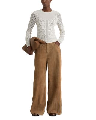 Bella Pointelle Knit Top