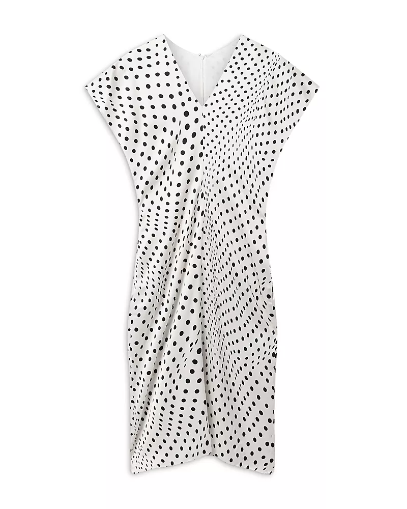 Stella McCartney V Neck Midi Dress