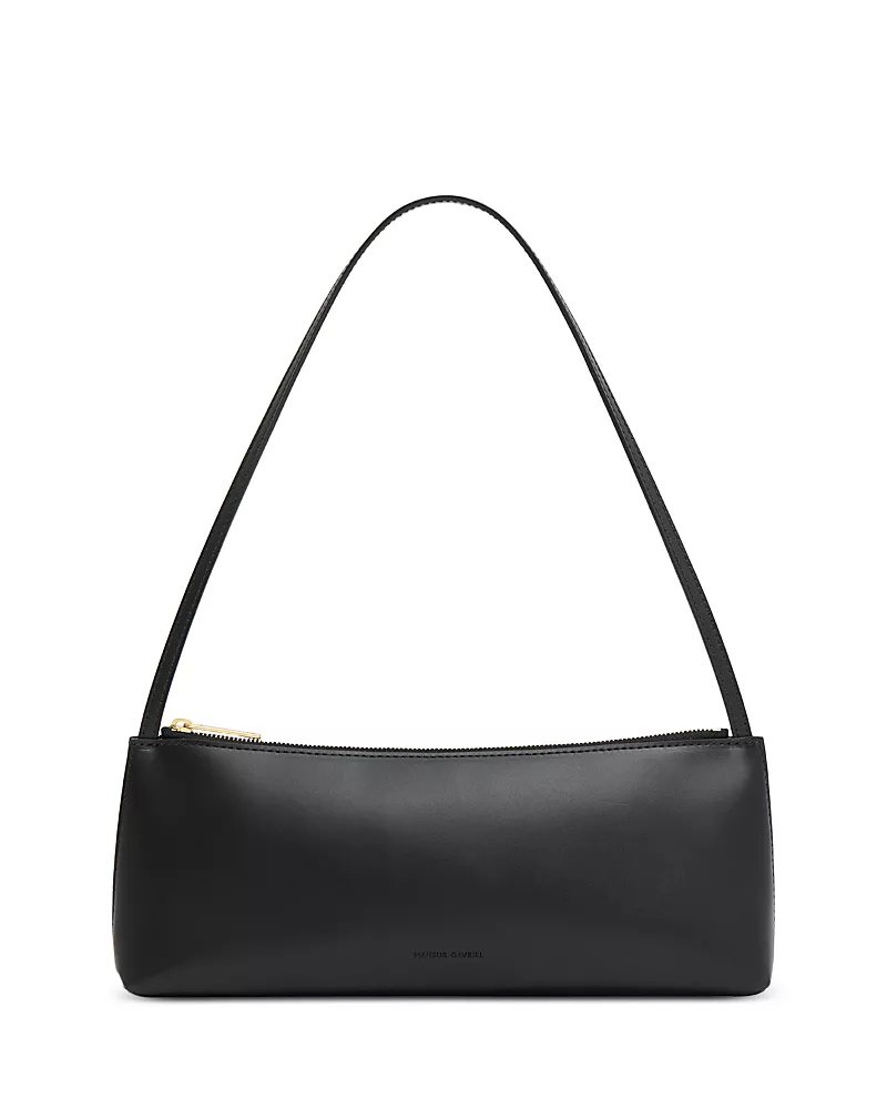 Mansur Gavriel Gaia Leather Baguette Shoulder Bag