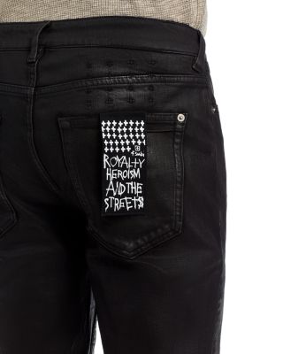 Van Winkle Main Stage Skinny Fit Jeans in Black