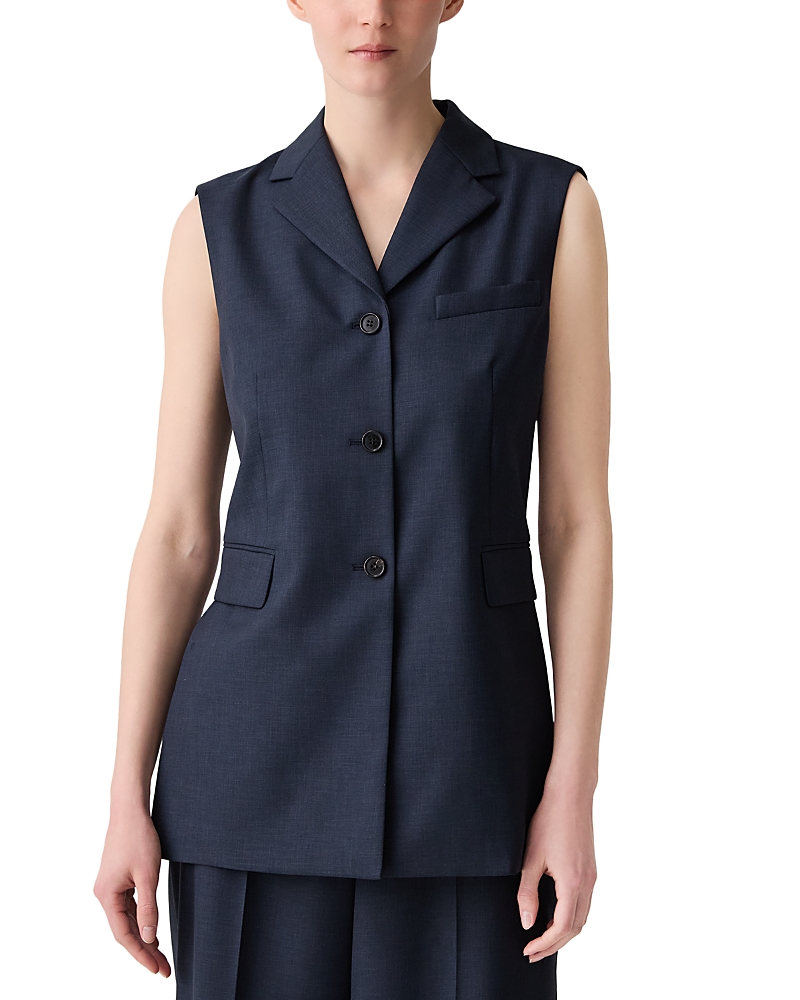 Theory Three Button Slash Vest