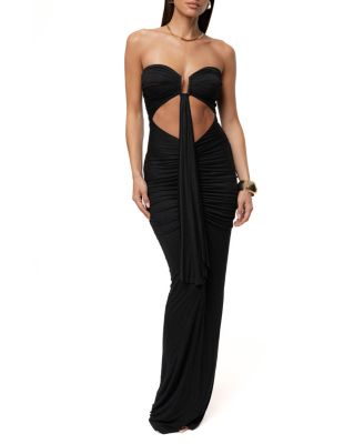  Atlantis Drape Maxi Dress