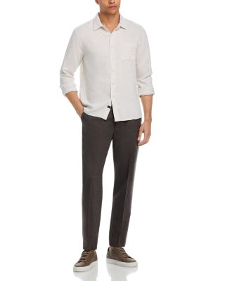 Owens Relaxed Fit Woven Long Sleeve Top