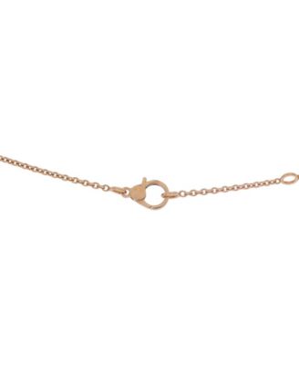 Finesse Pendant Necklace 18K Rose Gold and Black Spinels, 16"
