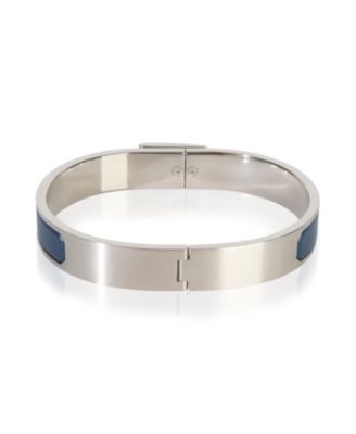 Matte Jet Bracelet In Bleu Biarritz Palladium Plated Bracelet
