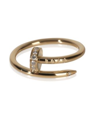  Small Model Juste Un Clou 18k Yellow Gold Ring