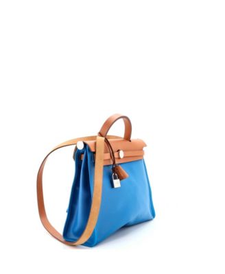 31 Herbag Zip Leather and Toile