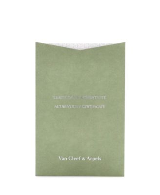  Sweet Alhambra Pendant Necklace 18K Gold and Mother of Pearl, 16.75"