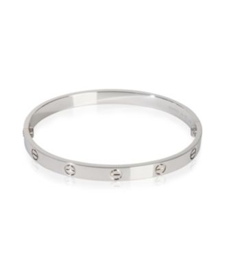  Love 18k White Gold Bracelet