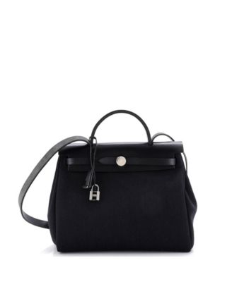 31 Herbag Zip Leather and Toile