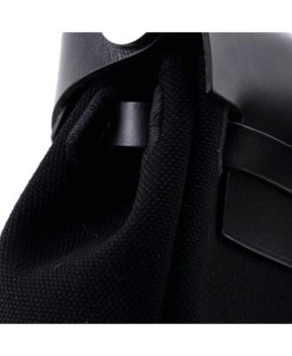 20 Herbag Zip Toile and Leather