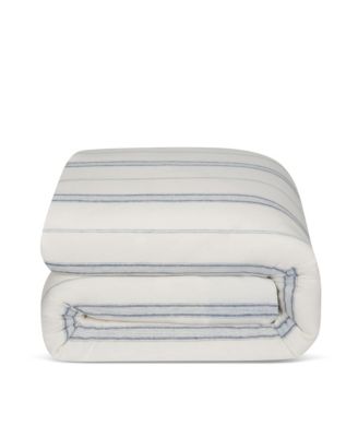 Farmhouse Stripe Linen Duvet Cover