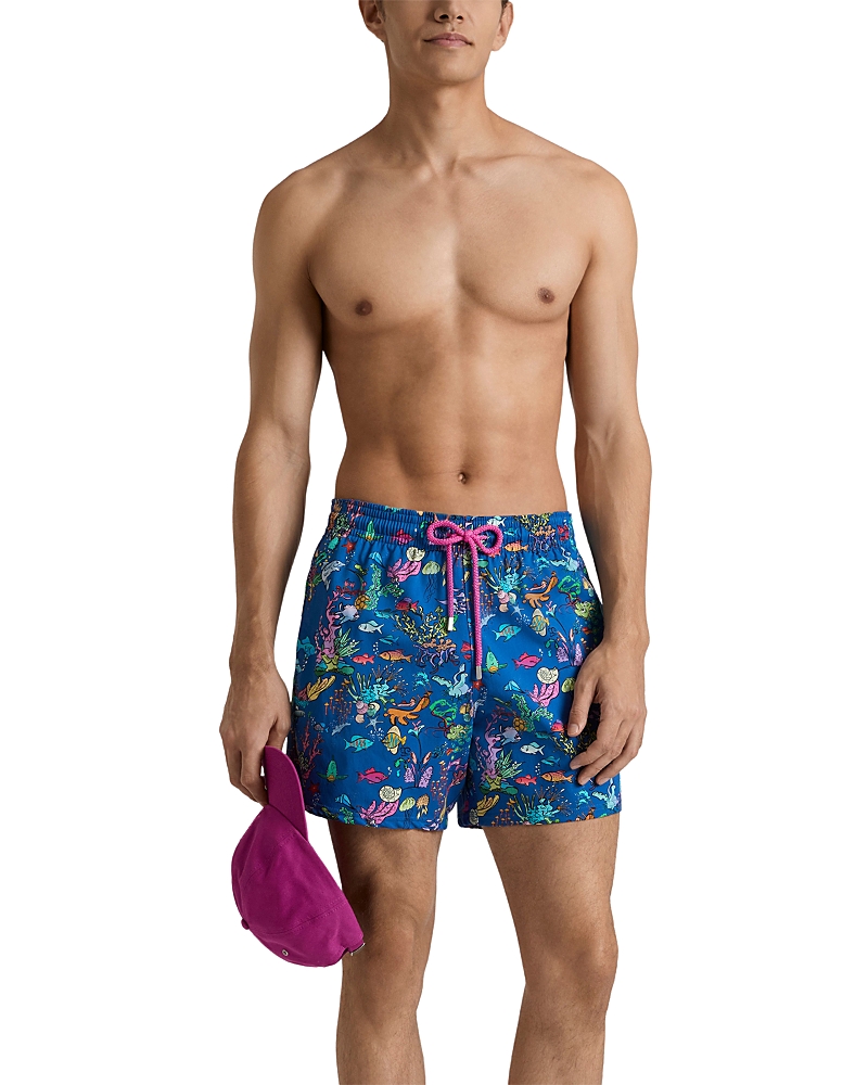Vilebrequin Aquarium Stretch Short 5.9 Swim Trunks