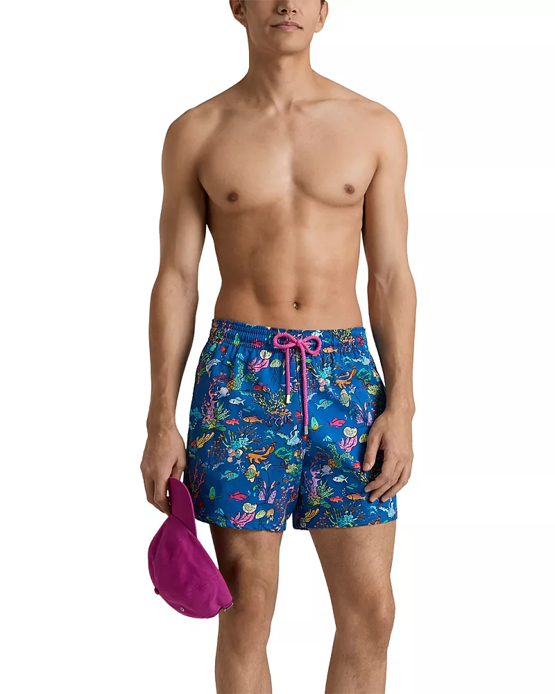 Vilebrequin Aquarium Stretch Short 5.9 Swim Trunks