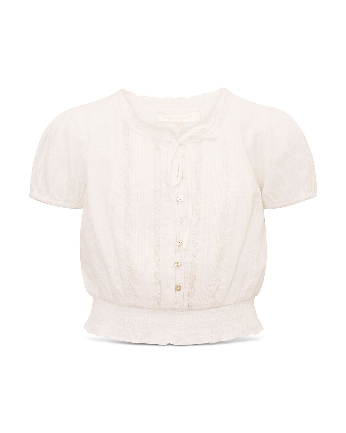 LoveShackFancy Girls' Shoreline Tween Top - Big Kid