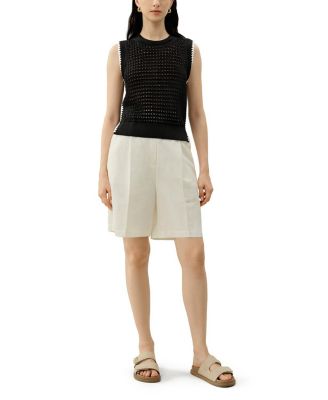 Toscana Pointelle Embroidered Vest