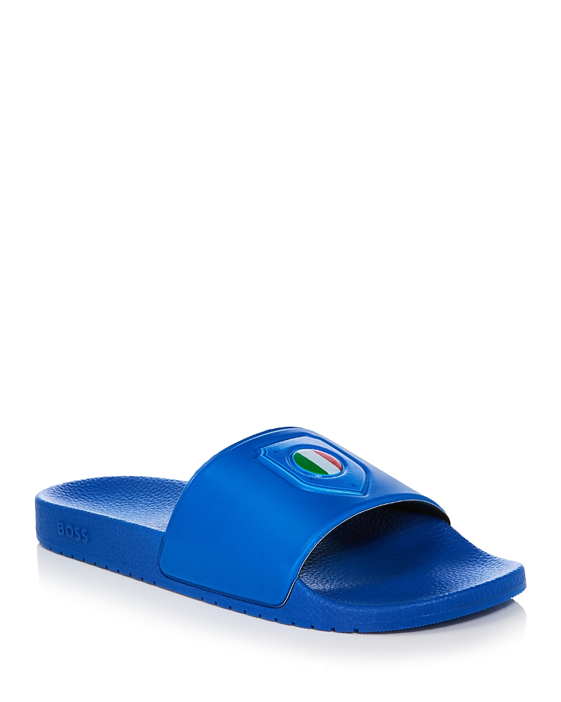 Boss Soccer Men's Aryeh Slides in Italy