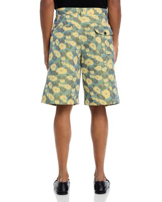 Floral Print Bermuda Shorts