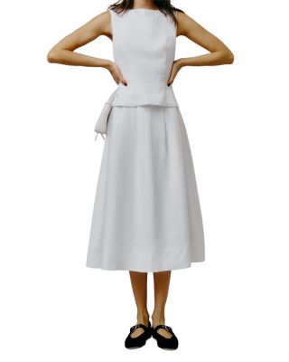 Moya Linen Two Piece Dress
