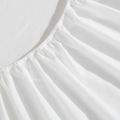 Egyptian Cotton Solid 4 Piece Sheet Set, Queen