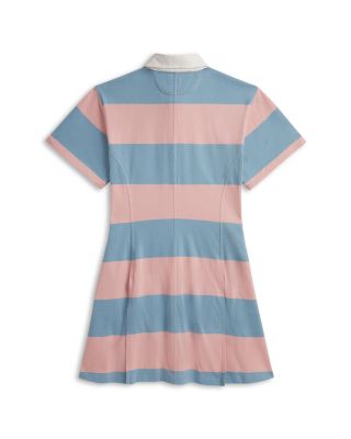Ralph Lauren Girls' Striped Cotton Jersey Rugby Dress - Little Kid, Big Kid