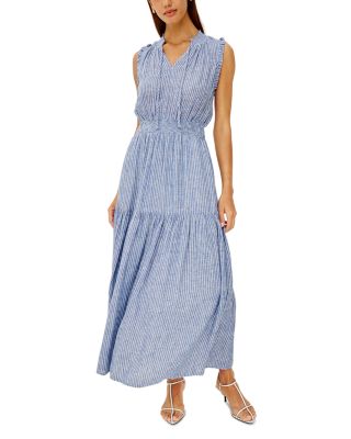 Alessi Striped Maxi Dress