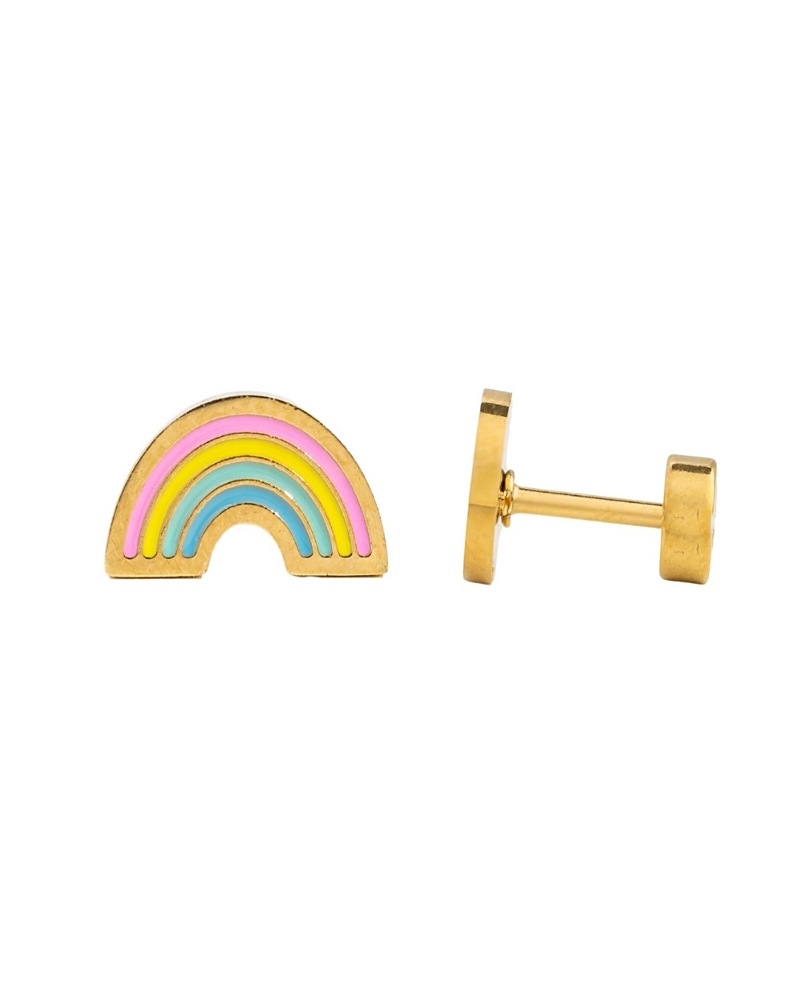 Pip Pop Girl's Pastel Rainbow Earring