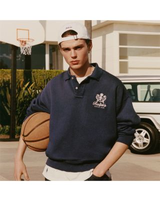 Relaxed Fit Fleece Graphic Sweatshirt