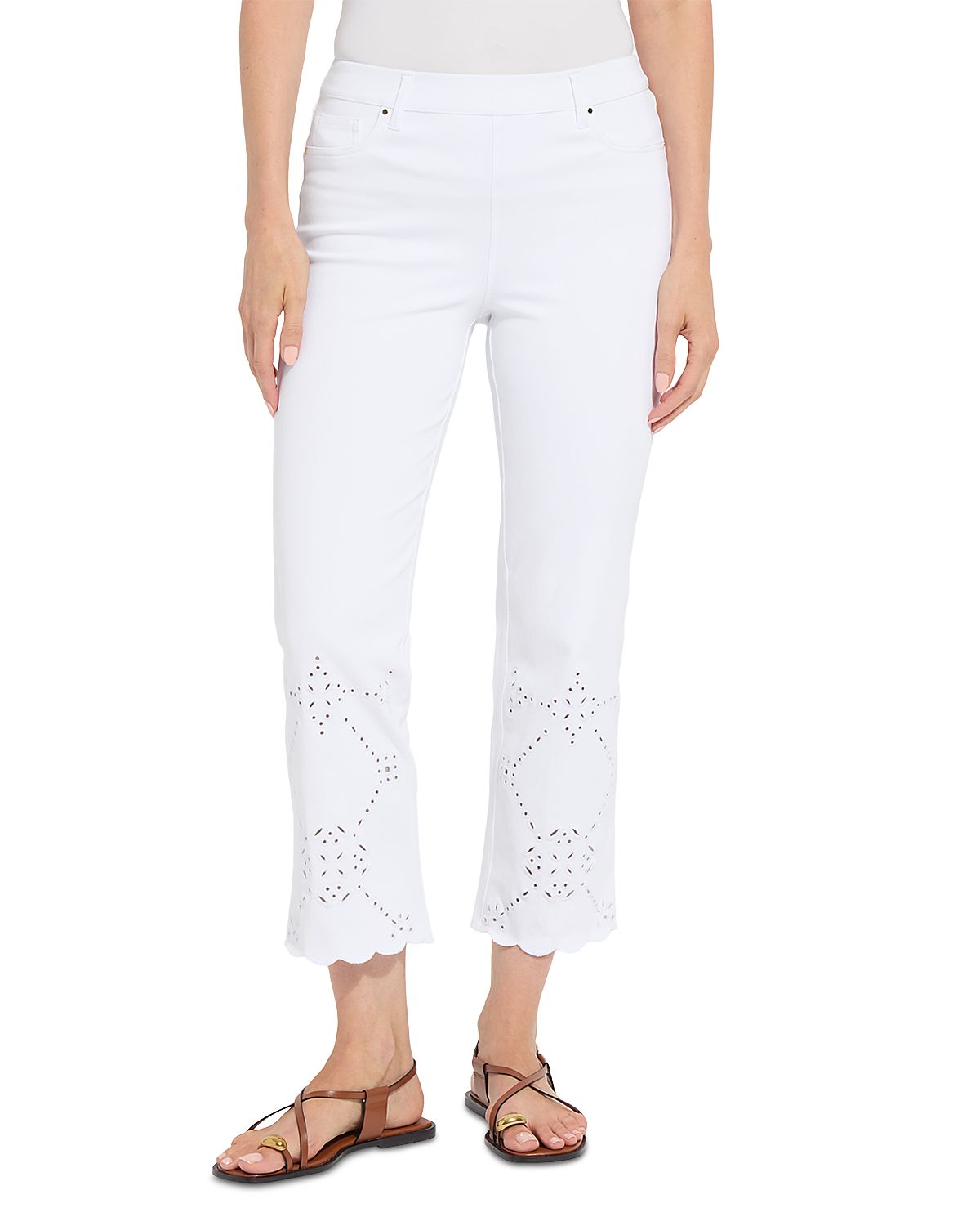 Lysse Billie High Rise Cropped Straight Jeans