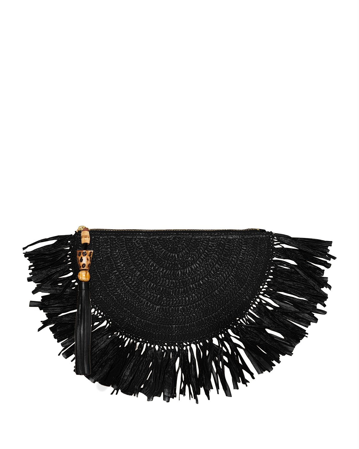 Rebecca Minkoff Lucia Small Raffia Clutch