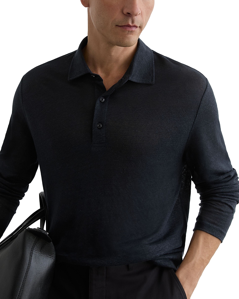 Reiss Pembroke Linen Polo Shirt