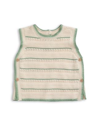 Unisex Striped Knit Tank Top - Baby