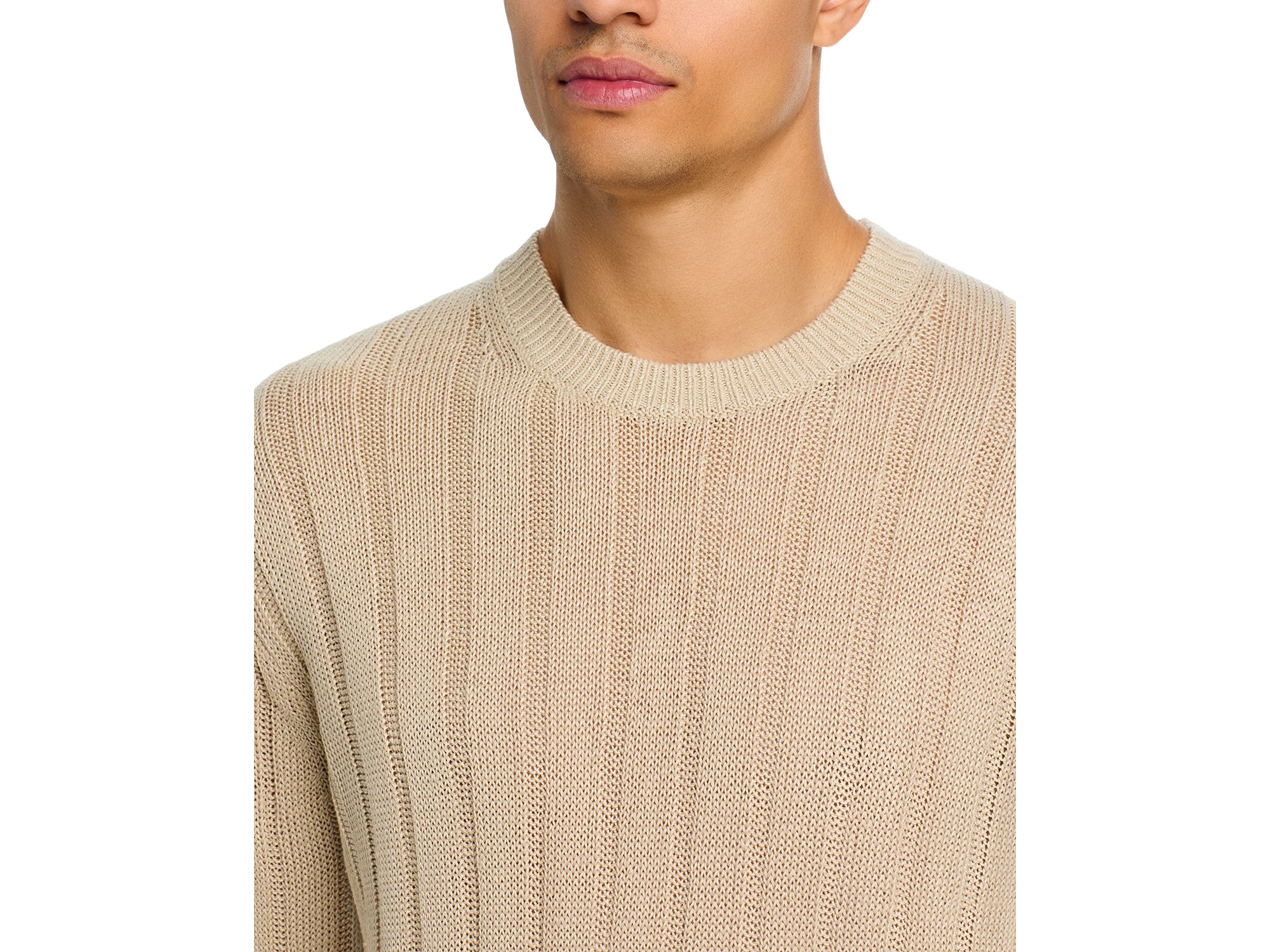 Verse Wide Rib Crewneck Sweater — Image 4