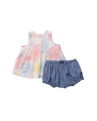 Girls' Jaipur Top & Diaper Cover Set - Baby