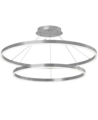  Circulo Color Temperature Changing LED Tiered Chandelier